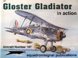 Book cover of Gloster Gladiator in action by HARRISON, W.A.